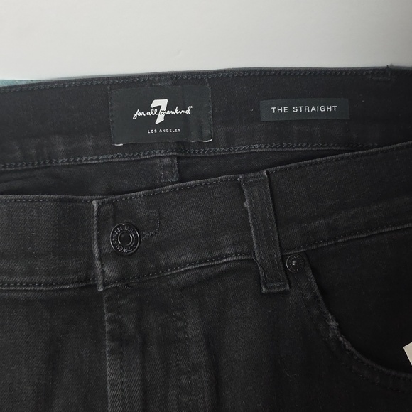 Black Jeans by 7 For All Mankind - Picture 3 of 6